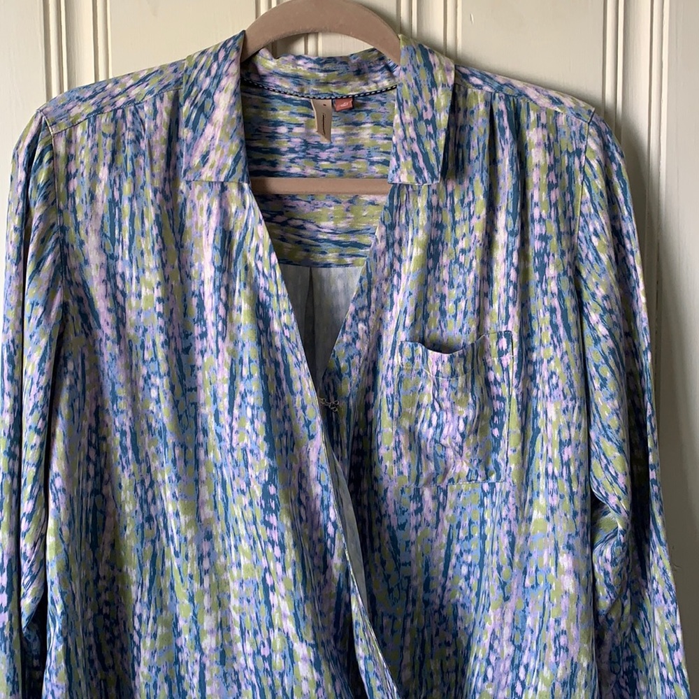Anthropologie Pilcro Multi Color Top Size S - New